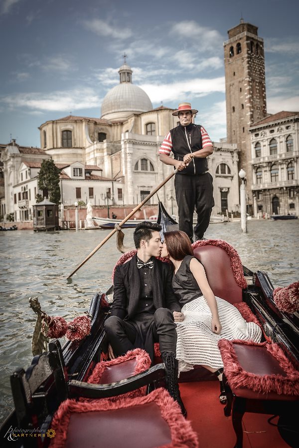 A romantic gondola ride.