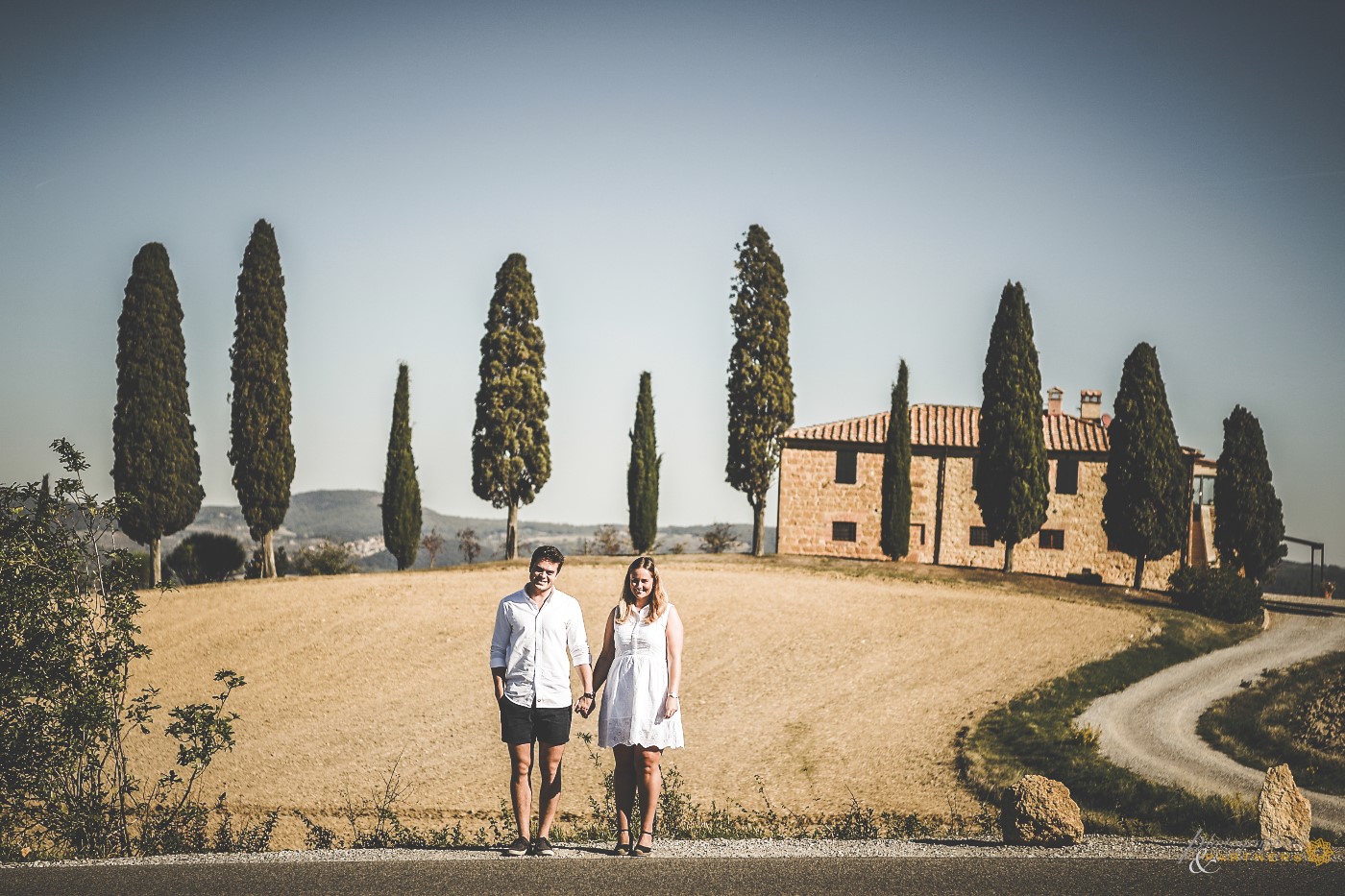 Fantastic Tuscan glimpse near Pienza