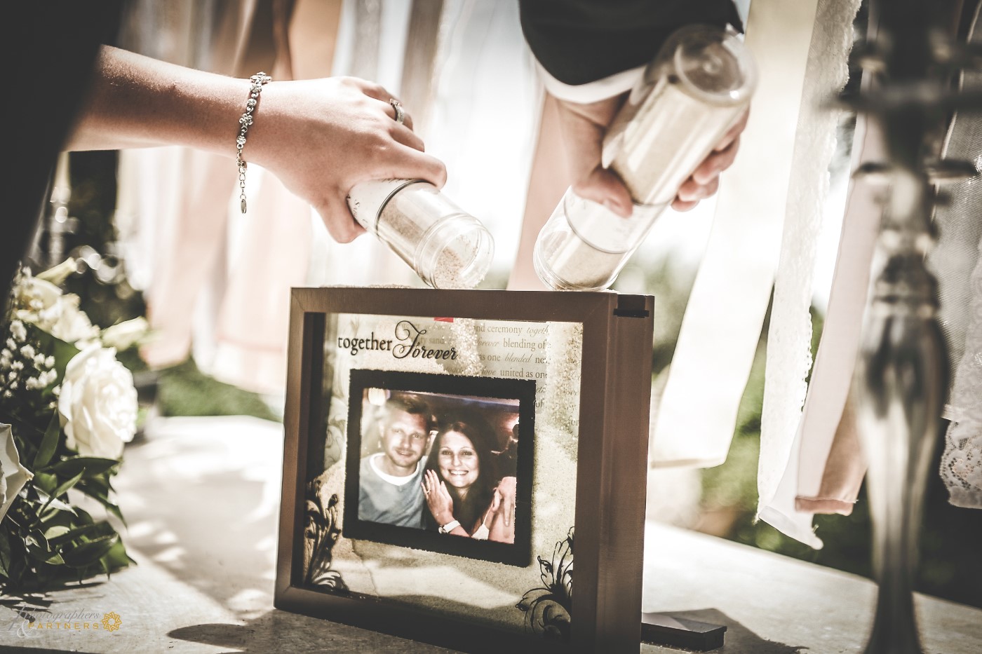 Sand ceremony.