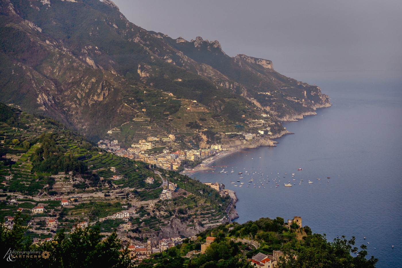 Fantastic view of the Amalfi Coast from Ravello 📸