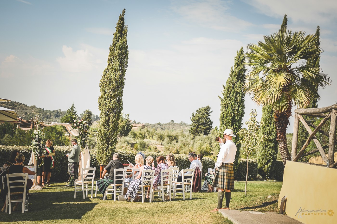 The place of the ceremony.