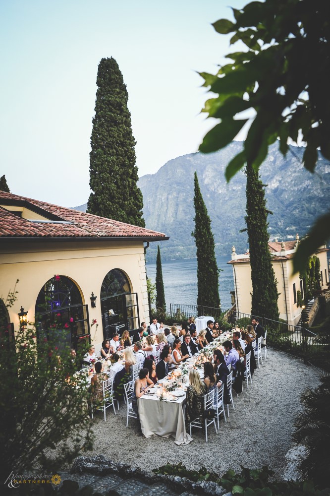 The wedding dinner is ready to start 🍷