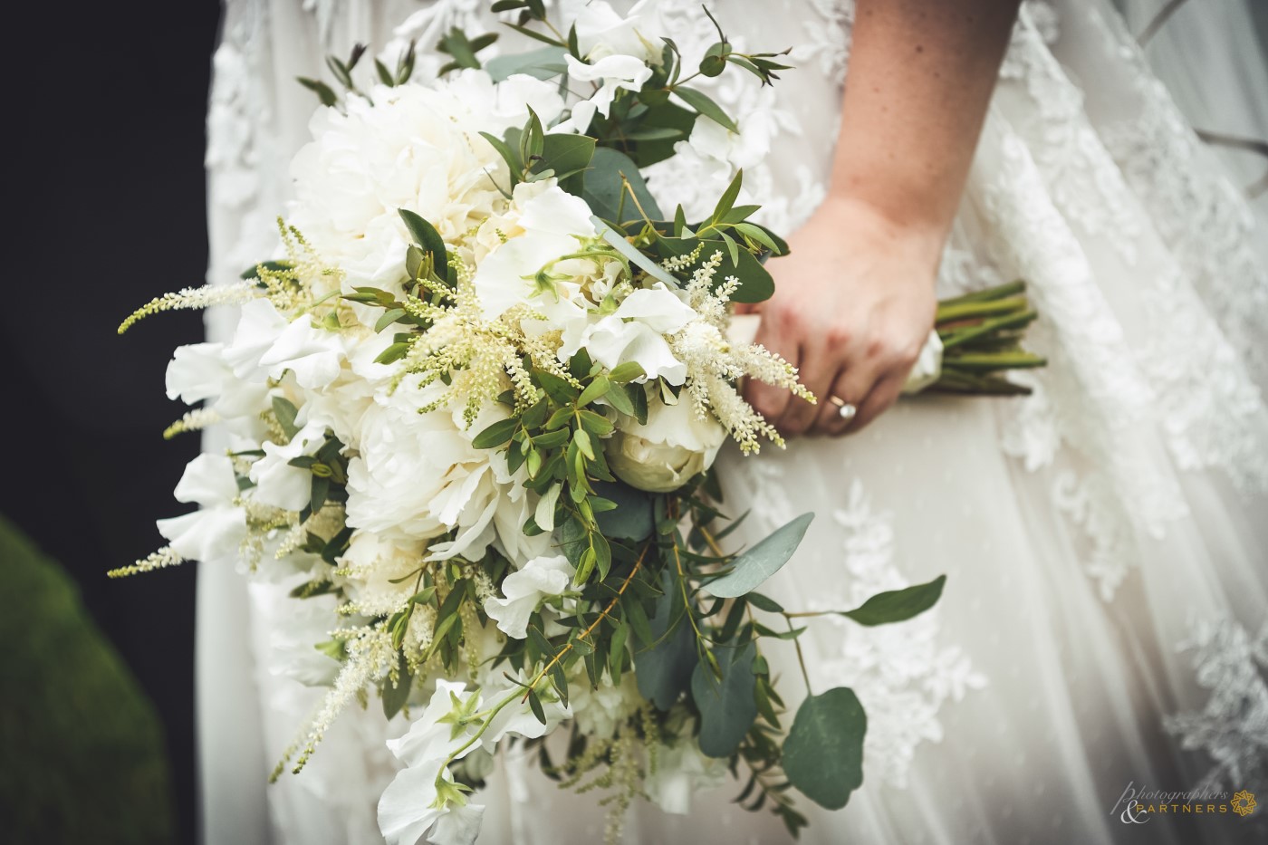 Bouquet details.