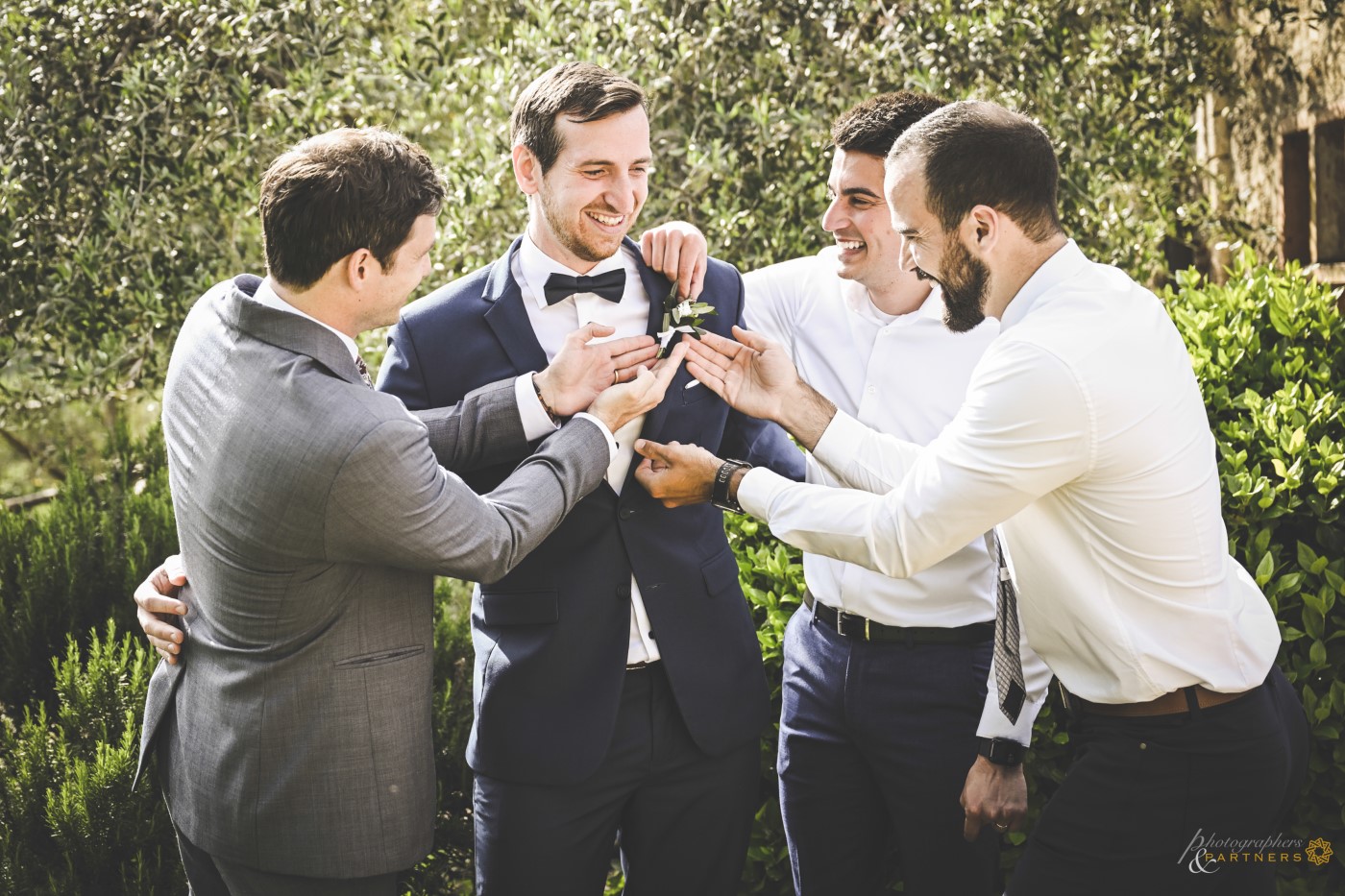 Groom & Groomsman preparations