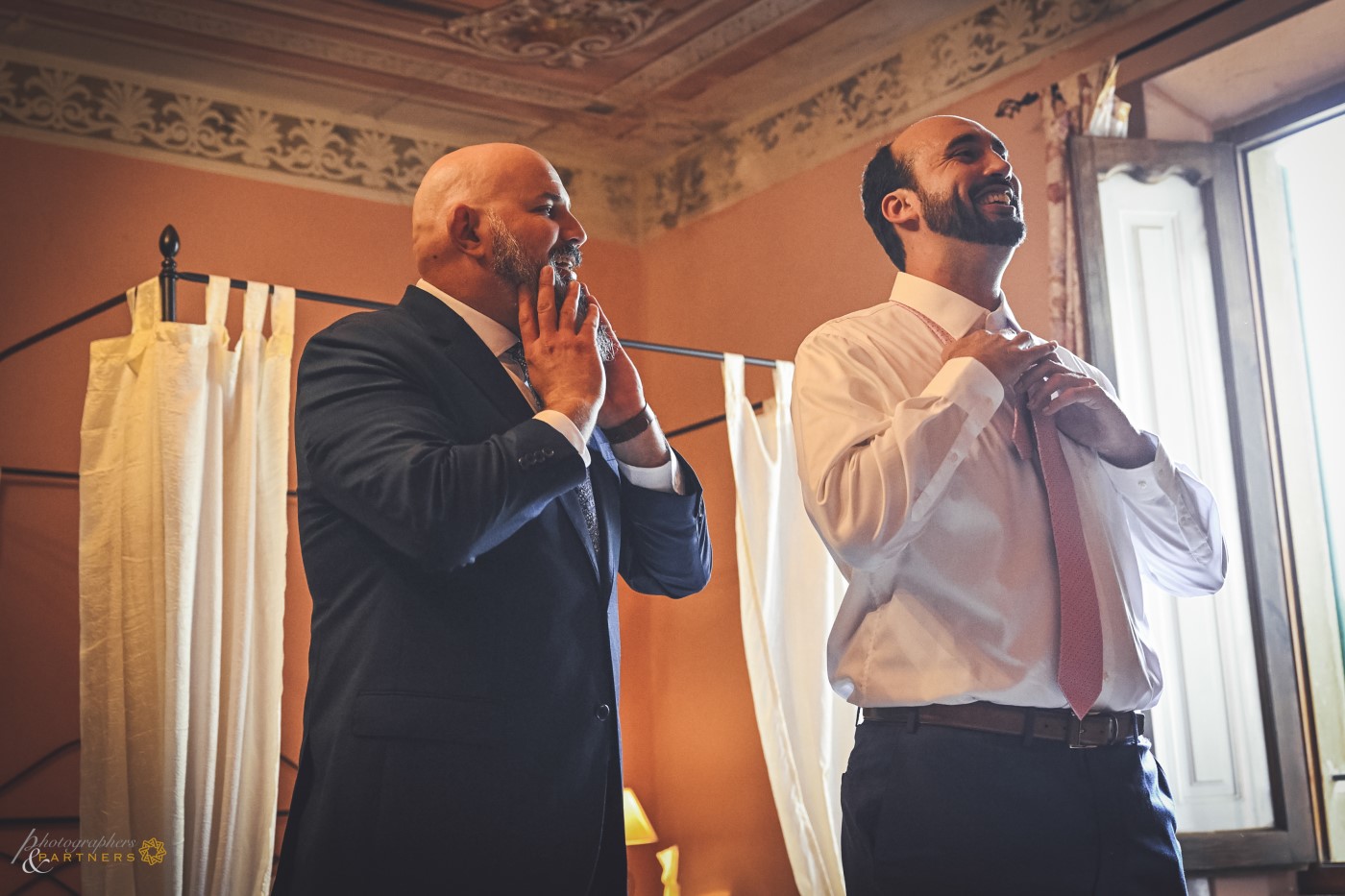 Groom preparations