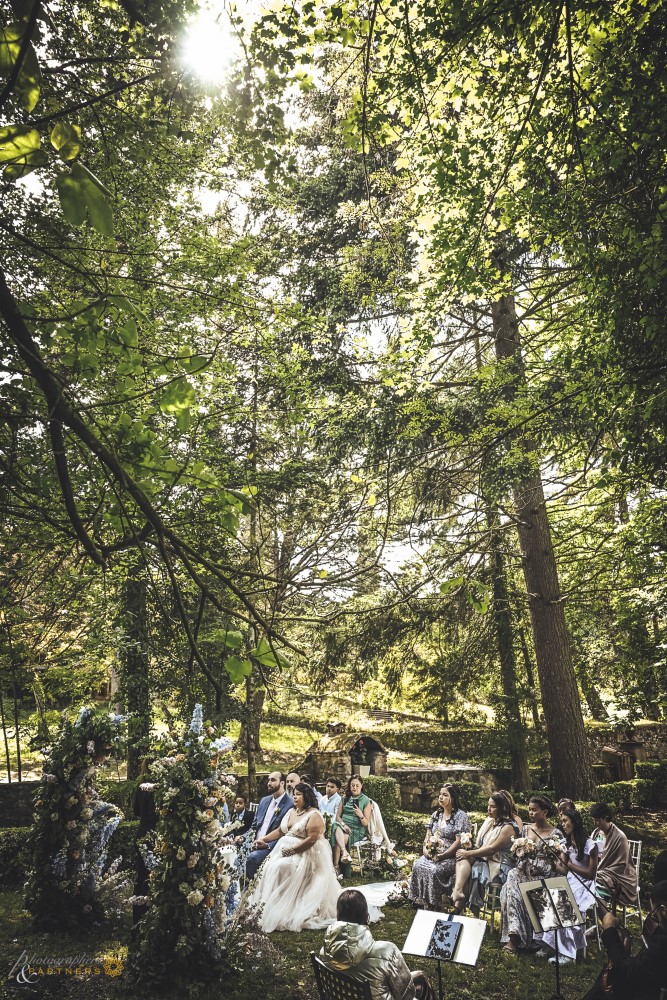 A reading during the ceremony