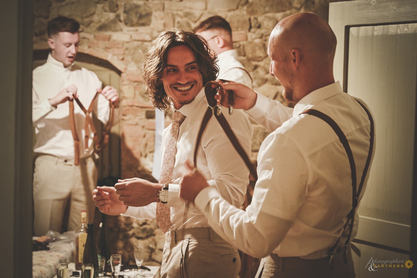 Groom & Groomsman preparations