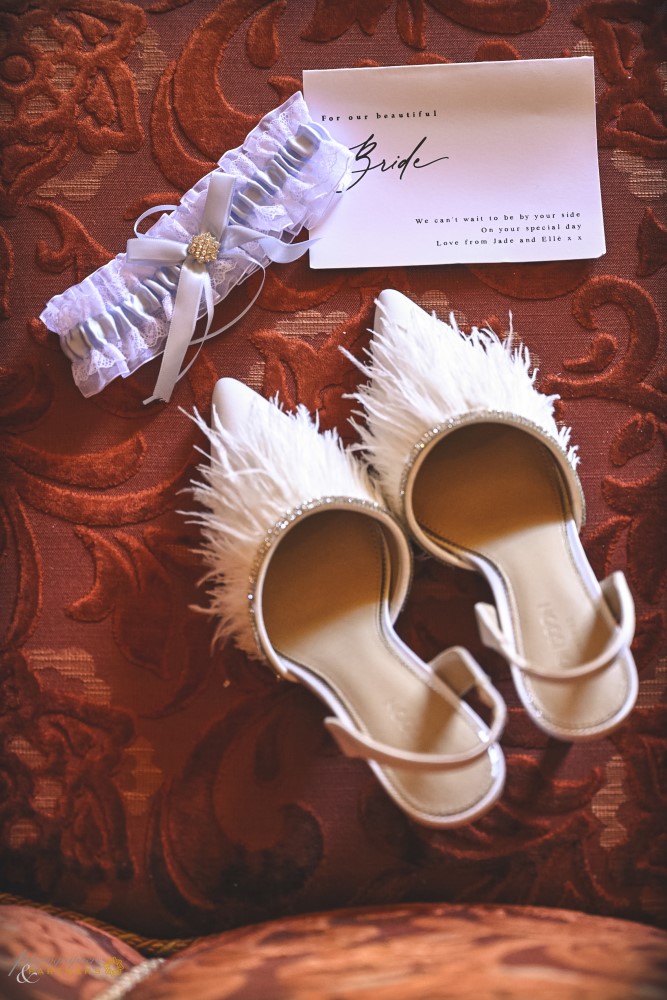 Shoes and Garter