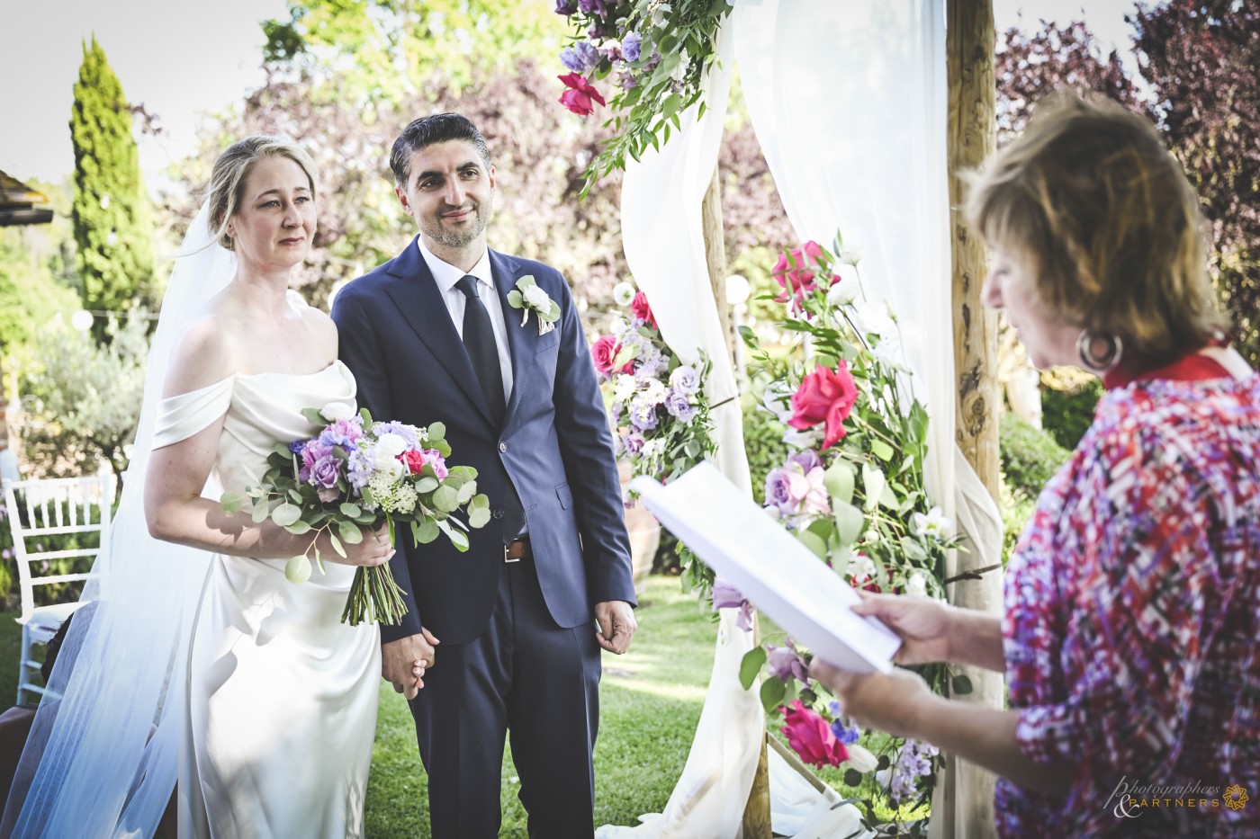 Reading of wedding vows