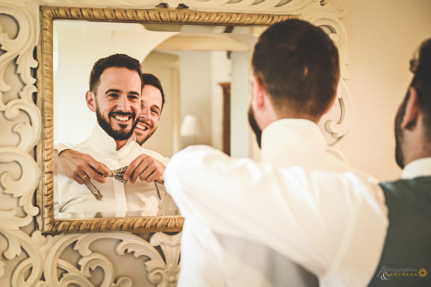 Groom preparations