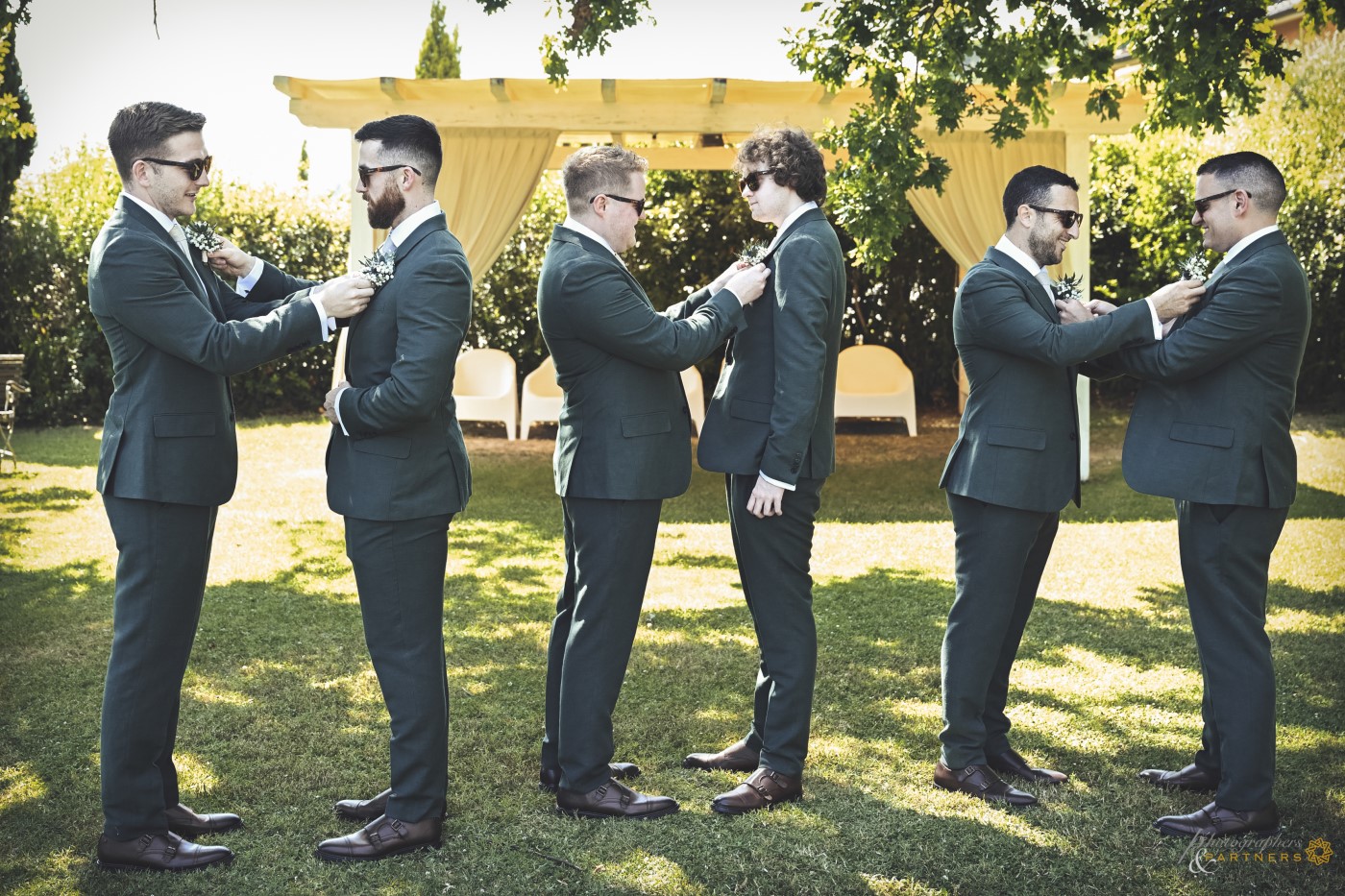 Groom & Groomsman preparations