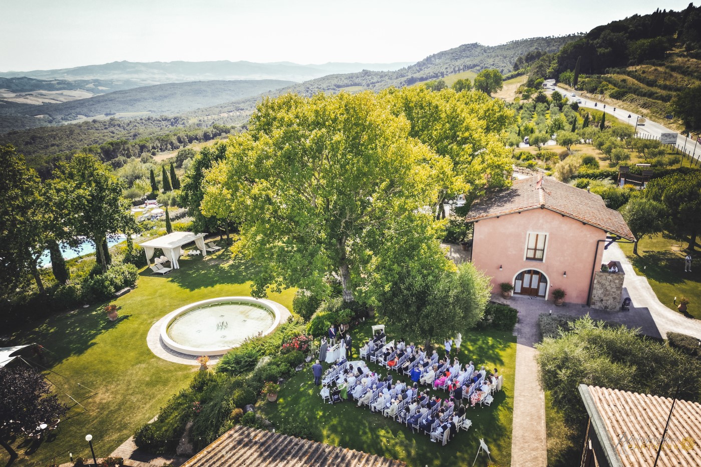 Ceremony setting