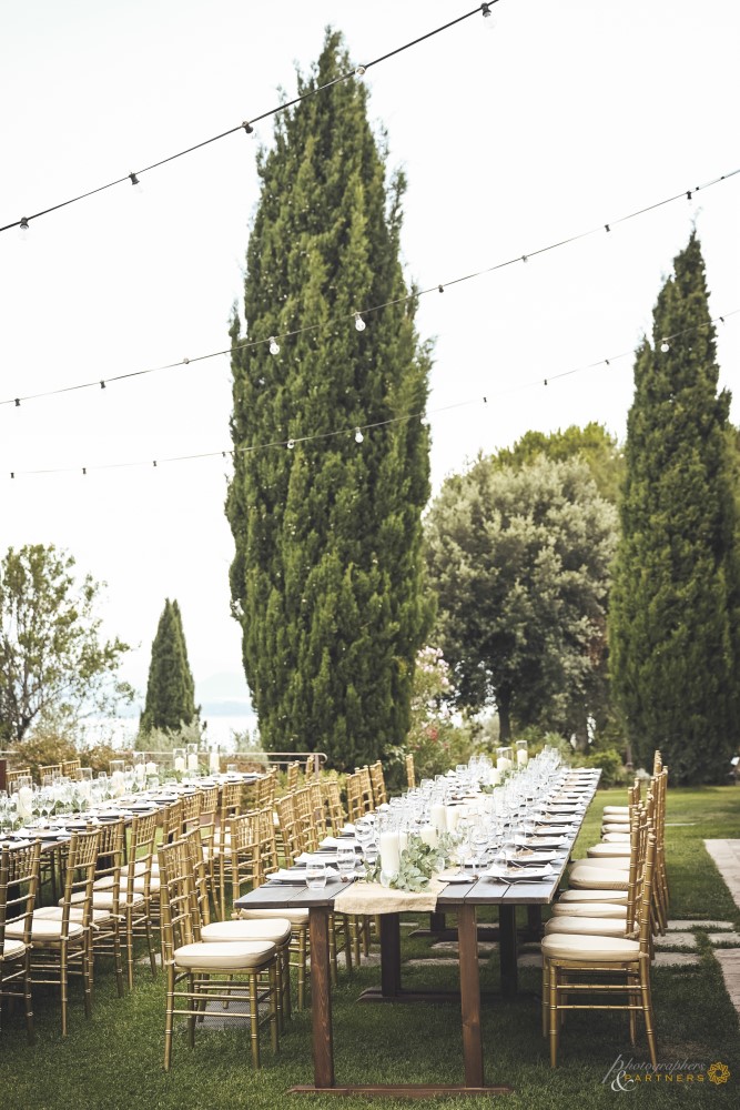 Table for the wedding dinner