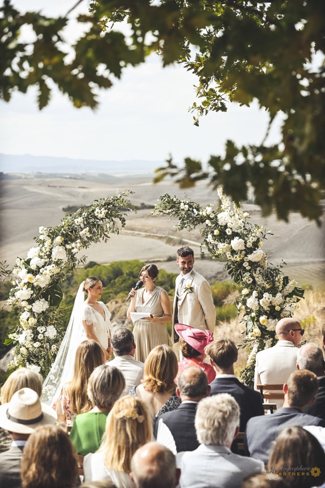 During the ceremony