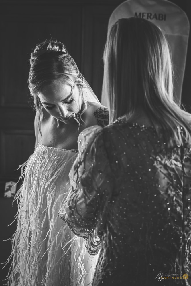 Bride preparations