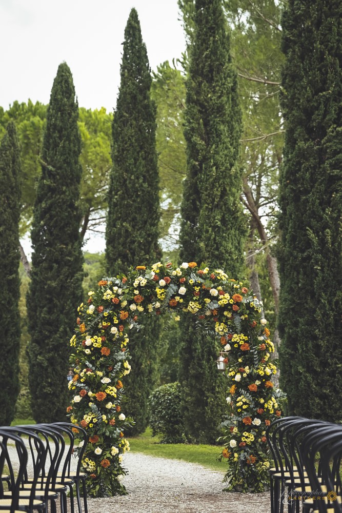 Ceremony setting