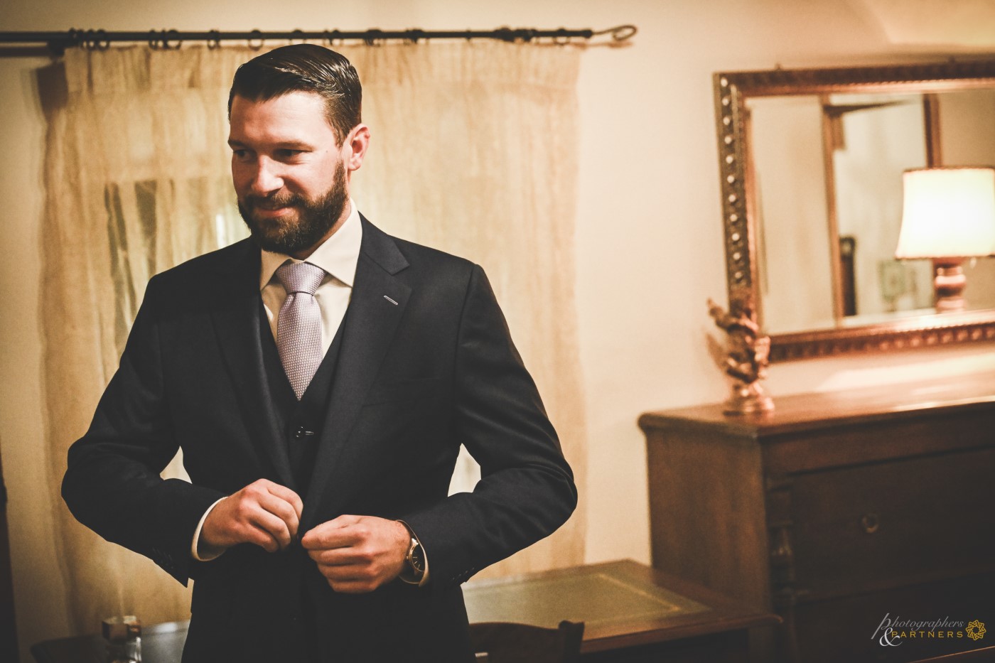 Groom preparations