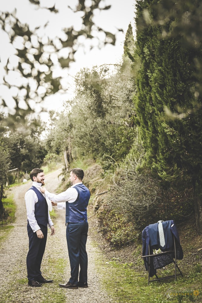 Groom & Groomsman preparations